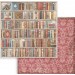 Набор бумаги для скрапбукинга Stamperia SBBL133 "VINTAGE LIBRARY, фоны", 30,5х30,5 см